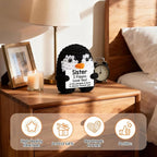 Belatelove Sisters Gifts from Sister, Funny Handmade Crochet Mini Penguin Gifts for Sister from Sisters, I Love You Long Distance Gift for Women, Cute Small Easter Decor