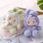 CALEMBOU Plush Blind Box, Kawaii Emma Bunny Alliance Series Stuffed Blind Box Doll, Kawaii Mystery Vinyl Plush Toys Collectible for Birthday Gift