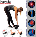 Slant Board for Calf Stretching | Achilles Stretch Board, Ankle Balance Board & Ankle Exerciser Strengthener for Relief of Plantar Fasciitis, Achilles Tendonitis & Calf Tightness | Calf Stretcher with 5 Resistance Bands & Carry Bag