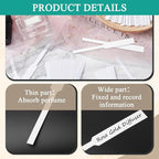 1000 Pieces Perfume Tester Strips - Perfume Blotter Essential Oils Paper Test Strips -Premium Fragrance Tester Strips for Scent Evaluation - Fragrance Strips for Aromatherapy & Spice Oils (White)