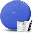 Trideer Wobble Cushion Core Balance Disc, Flexible Seating for Classroom Elementary, Wiggle Seat for Sensory Kids, Balance Pad with Inflation Pump