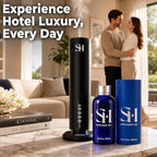 Inspired by 6-Star Hotel Monaco MC01 Hotel Scent Diffuser Oil | 2 Pack of 10.14 Fl Oz (300ml) - Waterless Diffuser Oil Refill & Highly Concentrated Fragrance Oil, Diffuser Oil Scents Luxury