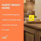Godrej Ezee Aer Power Pocket Bright Tangy Delight Bathroom Fragrance 10 g, 6-Pack, Yellow