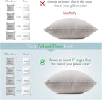 puredown® 28 x 28 Feather Down Throw Pillow Insert, 1 Pack Euro Pillow for Decorative Bed Cushion Couch Sofa