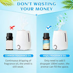 HIQILI Fragrance Oil, Gold Coast 6x10ml for Candle Scents Making, Scented Oils for Soy Candles Soap Slime Aromatherapy Diffuser, Premium Grade Essential Oil Set for Christmas Holiday