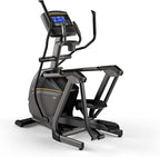 Matrix Fitness E30 Elliptical with XR | 8.5" LCD | Low Impact Workouts, Full Body Cardio, High Calorie Burn | Space Saving Compact Design, Suspension Elliptical