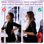 Libima 4 Pcs Glitter Wiggle Seat for Sensory Kids Inflated Wobble Cushion Sensory Seat Flexible Seating for Classroom Elementary, Balance Disc for Kids Adult Office Home