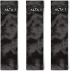 ALTA Booty Bands for Women - Premium Non-Slip Fabric Resistance Bands for Working Out - Cloth Resistance Bands for Legs, Fabric Exercise Bands, Leg Bands for Working Out Women, Looped Hip Bands Set