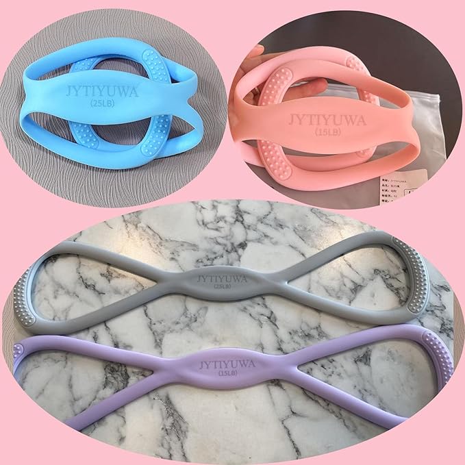 Resistance Bands with Handles,Figure 8 Resistance Band Elastic Fitness Bands Exercise Band for Home Yoga Gym Workout