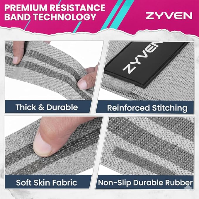 Premium Performance 76" Extended-Length High-Resistance Bands for Ultimate Strength, Mobility, and Plyometric Workouts