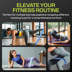 Fabric Resistance Bands for Working Out – 5 Strength Levels from Extra Light to Extra Heavy – Thick Workout Bands for Legs, Glutes, HIPS, Stretching, Strength Training with Storage Bag