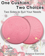 Tumaz Wobble Cushion - Wiggle Seat to Improve Sitting Posture & Stay Focused for Sensory Kids, Balance Disc to Core Strength & Flexible Seating [Extra Thick Balance Board, Pump Included Wobble Board]