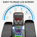 VIVURN-018 Under Desk Elliptical 12 Speed 5 Modes Mini Motorized Leg Exerciser While Sitting for Seniors As Seen on TV with Non-Slip Mat Quiet & Portable Electric Pedal Exerciser for Home and Office