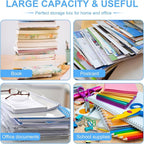 (1 PCS) Magazine Protectors for Collectors – Clear Magazine Display Case, Storage Box for Birth Certificates, Books, Newspapers, Comics – 12 x 9 x 0.8 inch