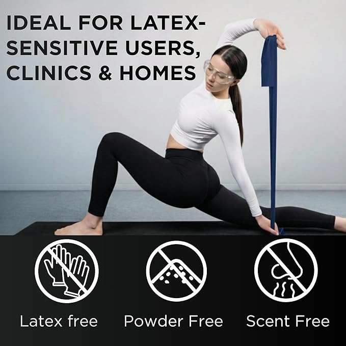 THERABAND Resistance Band 25 Yard Roll, Non-Latex Professional Elastic Stretch Bands for Upper & Lower Body Exercise Workouts, Physical Therapy, Lower Pilates, Flexibility, & Rehab, Dispenser Box
