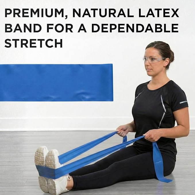 THERABAND Resistance Band, Special Heavy, 50-Yard Roll, Elastic Band for Exercise