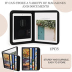 1 Pcs Paper Organizer Storage, 12" x 9" Containers for A4, Field Service Supplies Tract Organizer Clipboards Bookshelf Evangelistic Magazine Clipboards Gifts for Conference Field Service