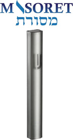 1-Piece Aluminum Door Mezuzah Cases: Special Profile, No Holes, 5-Inch 12cm Hebrew Parchment Scroll Holder Boxes