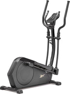 Reebok FR20 Home Elliptical Cross Trainer, Black, Cardio Exercise, 8 Resistance Levels, 264 lb. Capacity, Plus 60 Day Free Kinomap Membership