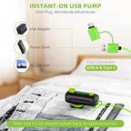 Vacuum Bags for Travel - USB Electric Pump, 12 Pack Carry-on Size Vacuum Seal Bags for Clothing - Space Saver Vacuum Storage Bags for Luggage, Travel Essentials.