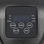 Elliptical Machine, ABS Under Desk Elliptical Machine with Stand Up to 55.12 LBS, LCD Display Monitor Motorized Elliptical Trainer Have Touch Screen and Remote Control for Home, Gym, Office.