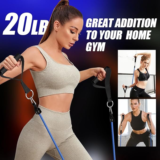 VEICK Resistance Bands, One Single Exercise Bands, Workout Bands Resistance Training for Home Workouts Fitness Pilates
