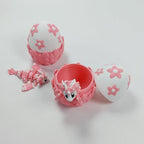 Enchanted 3D Egg with Miniature Inside - Handcrafted Printed Collectible | Fantasy Decor & Gift (Cherry Blossom Dragon & Egg (Box))