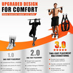Upgraded Pull Up Assistance Bands, Heavy Duty Resistance Bands with Handles, Exercise Band with Door Anchor, Adjustable Workout Band Set for Pull Up Bar, Full Body Strength&Muscle Training, Home Gym