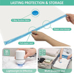 Cozy Essential Vacuum Storage Bags, Space Saver Bags，Compression for Comforters and Blankets, Pillow, Bedding, Sealer Clothes Storage, 20 ECombo