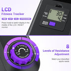 FUNMILY Under Desk Elliptical, Under Desk Bike Pedal Exerciser, Fully Assembled Leg Exerciser 2 in 1 Seated Standing Elliptical, Ultra-Quiet Mini Elliptical Machines for Home Office Use