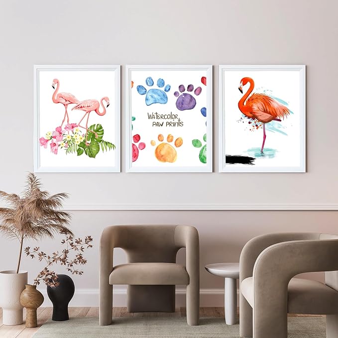 KTKDE 11x14 Picture Frame Set of 3,White Wooden frames, Vertical & Horizontal Wall Hanging for Wall Display,Studio Gallery Photo Frame for Photos, Posters & Art Prints