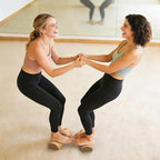 Cork Balance Board | Ankle Stability Trainer, Textured Natural Cork Foot Strengthener with Resistance Band for Foot Pain Relief, Improve Ankle Strength | Balance Trainer