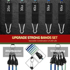 VEICK Resistance Bands, Exercise Bands, Workout Bands, Resistance Bands for Working Out with Handles for Men and Women, Exercising Bands for Fitness Weights Work Out at Home