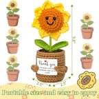 Funny Thank You Gifts for Women Men - Teacher Appreciation Gifts for Mom, Mini Gift for Mom, Friend, Teacher, Sister, Emotional Support Small Cute Stuff Things, Collectible Dolls