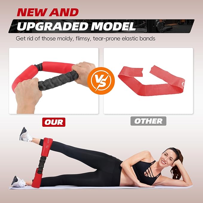 Hip and Core Band System, Loop Resistance Bands to Stretch and Workout, Glute Bands for Women, Exercise Hip Halo Bands