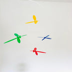 Dragonfly Mobile | Modern Nursery Decor | Custom Color Hanging Art