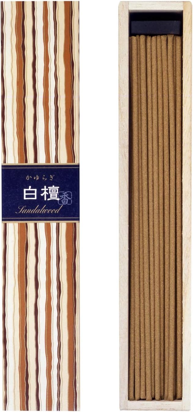 nippon kodo Kayuragi Incense Sticks - Sandalwood, Japanese Quality Incense