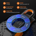 Sweetcrispy Compact Under-Desk Elliptical – Quiet Mini Pedal Exerciser with Adjustable Speed and LED Display, Portable Workout Equipment for Home or Office
