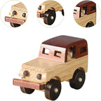MagiDeal Vintage Car Model Miniature Automobile Antique Design Collectible Vehicle Figurine Wooden Ornament for Lovers Adults Him Son, Style B