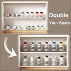 12Pack Shoe Slot Organizer Clear Shoe Stackers Organizers for Closet Space Saver 50% Shoes Display Shelf Rack Holders Zapateras Organizers