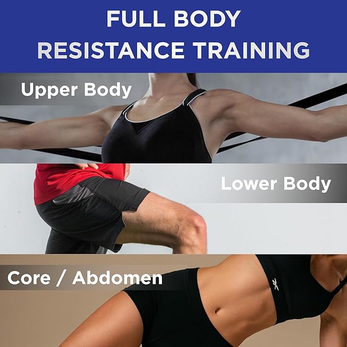 THERABAND Resistance Band 25 Yard Roll, Non-Latex Professional Elastic Stretch Bands for Upper & Lower Body Exercise Workouts, Physical Therapy, Lower Pilates, Flexibility, & Rehab, Dispenser Box