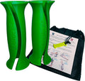Bandle™ - True Ergonomic Handles for Resistance Bands | Unleash The Full Potential of Pain-Free, Full-Body Workouts | Durable & Comfortable for High-Intensity Training (2 Handles)
