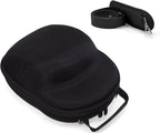 Hat Travel Case,Hat Case for Baseball Caps with Carrying Handle and Adjustable Shoulder Strap,Organizer Protects up to 6 Hats, Box for Travel and Home Storage(Black)