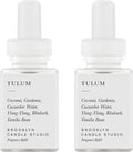 Pura & Brooklyn Candle Studio Home Scent Refill - Smart Home Air Diffuser - Long-Lasting Luxury Fragrance per Refill - Home Essential - Clean & Safe Diffuser Fragrance - 2 Pack, Tulum
