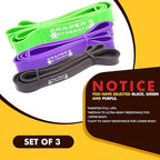 Draper's Strength Heavy Duty Resistance Stretch Loop Bands for Powerlifting Workout Exercise and Assisted Pull Ups