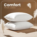 Utopia Bedding 12x20 Pillow Inserts, Set of 2, White – Indoor Decorative Throw Pillows for Bed, Sofa & Couch – Soft, Supportive & Fluffy Cushion Inserts