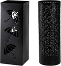 2 Pack Umbrella Stands, Metal Umbrella Holder for Entryway,Square Umbrella Rack Organizer Freestanding for Umbrellas,Walking Cane,Wrapping Paper,Hiking Poles