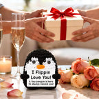 Belatelove Inspirational Positive Crochet Penguin - Funny Cute Little Reminders Cheer Support Mental Health Penguin Mother's Day Cute Birthday Graduation Gifts for Women Men Coworkers College Friends