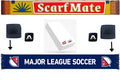 Magnetic Sports Scarf Wall Display (Black)
