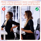Libima 2 Pcs Wobble Cushion Wiggle Seat Flexible Sensory Seating Balance Disc Board for Men Women Physical Exercise Improving Posture Home Office
